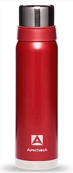 Термос Арктика с узким горлом 0,9л американский дизайн красный /106-900/