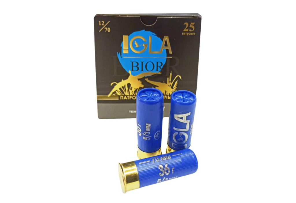 Патрон 12/70 №5 36гр. БИО Игла Оптимум (25)