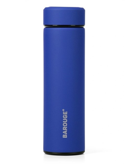 Термобутылка BAROUGE синяя, металл 450мл /ВТ-002/