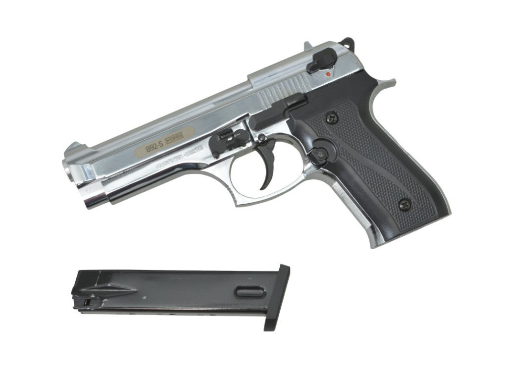 Пистолет сигнальный B92-S KURS хром к.5,5 (2)