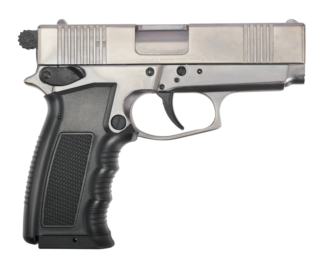 Пневматический пистолет EKOL ES 55 Fume 4,5к никель