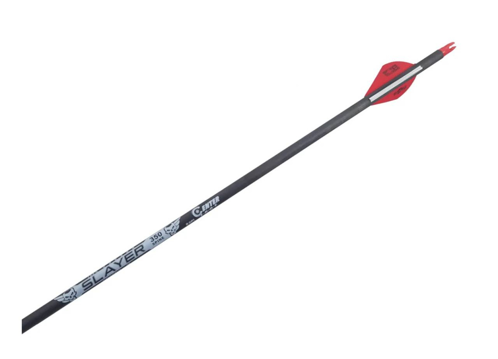 Стрела лучная карбоновая Centershot Stayer 350 оперение Blazer2