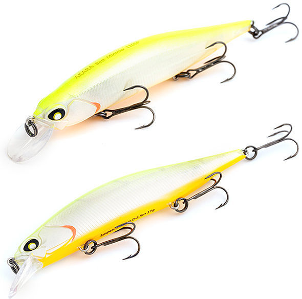 Воблер Akara Best Minnow 100SP 15 гр. (9/17 oz 3,9 in)  A23/59/125/212 (2)