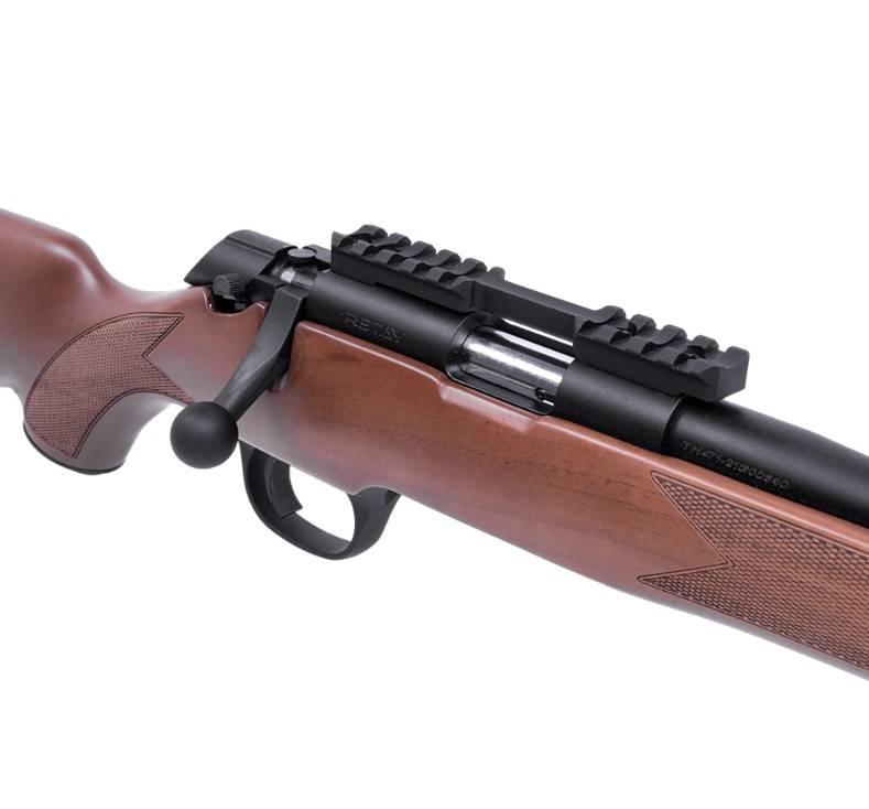 Нарезной карабин Retay 2022 Hunter kal.22LR дерево, планка Weaver, откр п/п, резьба