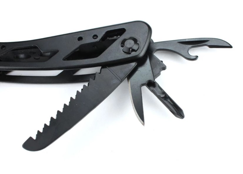 Мультитул Ganzo 11 функции черный /G104/ (1)