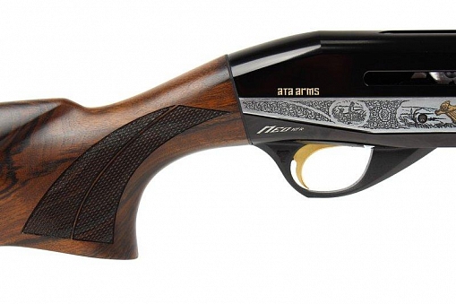 Охот. ружье ATA Neo 12 Walnut Engraved Modern III Gold  кал.12/76 760мм