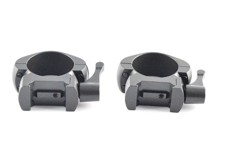 Кольца Nikko Stirling Diamond QR быстросъемные на weaver 25,4 низкие /NSMQR1WL/