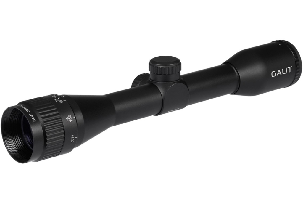 Прицел Gaut Quartz 4*32,сетка 3(Mil-Dot),без подстветки, 25,4мм,поправки 1/4 МОА/Q432-3/