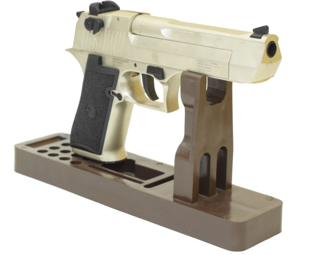 Макет охолощенный пистолета Eagle X сатин к.9мм РАК (2)