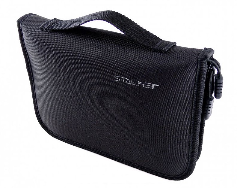 Сумка Stalker универсальная для пистолетов с отделениями для баллонов СО2 /3-2/