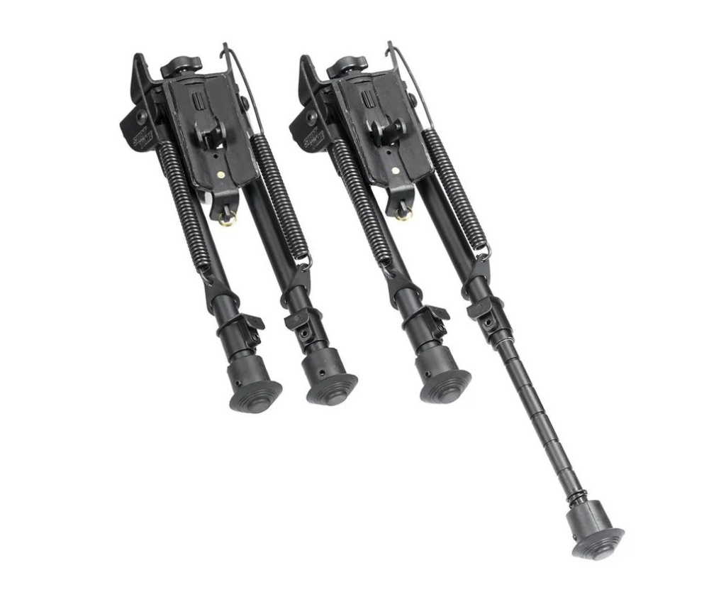 Сошки ShotTime на антабочный винт с качалкой 19,8-30см /BPST-S-LМ/ (1)