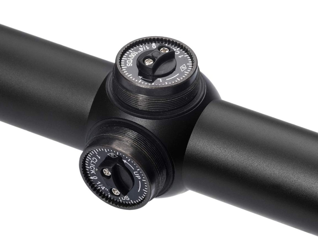 Прицел Gaut Quartz 4*32,сетка 3(Mil-Dot),без подстветки, 25,4мм,поправки 1/4 МОА/Q432-3/ (3)