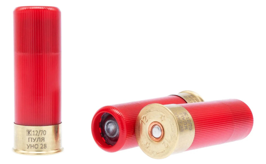 Патрон Техкрим 12/70 пуля УНО 28 (10)