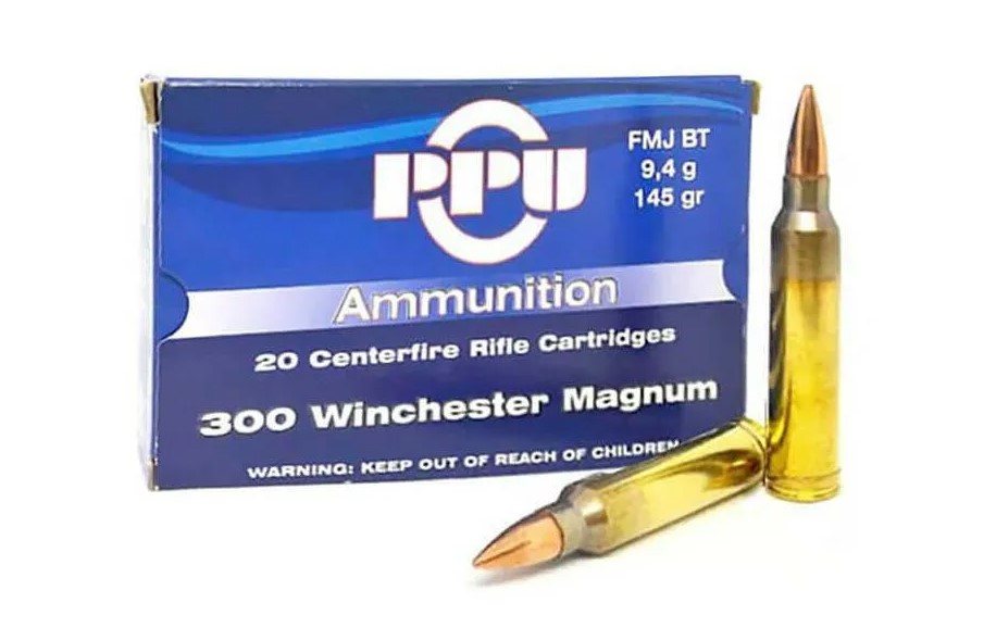 Патрон 300WM PPU FMJBT 9.4/1шт (20)