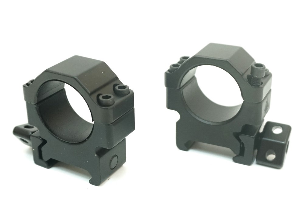Кольца Leapers UTG 25.4мм быстросъемные на Weaver низкие/RG2W1104/