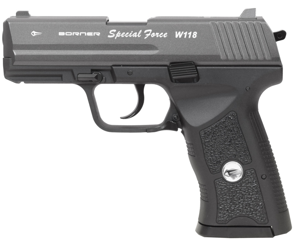 Пневматический пистолет BORNER W118 k.4,5мм.