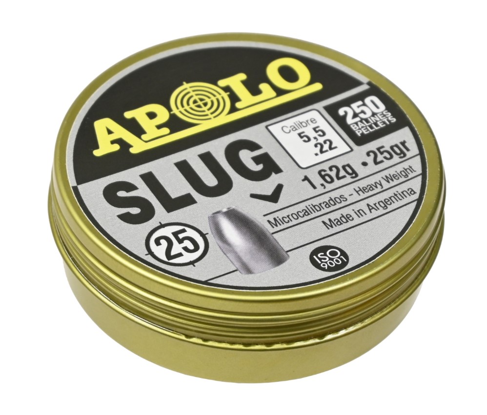 Пуля пневм. Apolo Slug 5,5мм 1.62гр (250)/1уп.