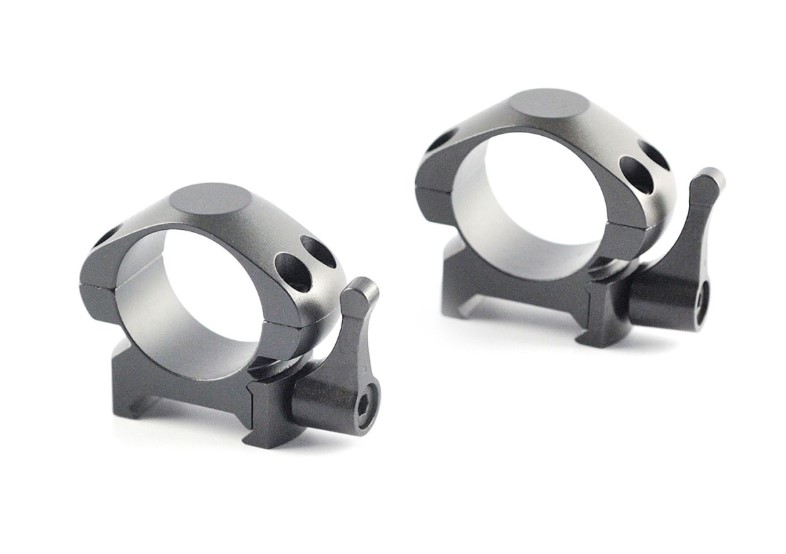 Кольца Nikko Stirling Diamond QR быстросъемные на weaver 25,4 низкие /NSMQR1WL/