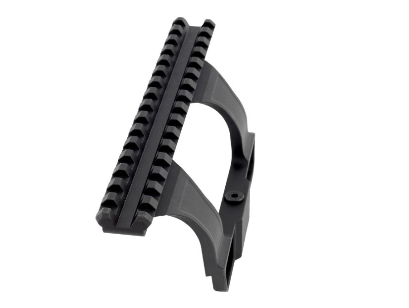 Кронштейн GTS Q121 Picatinny для АК/Сайга стальной зуб боковой