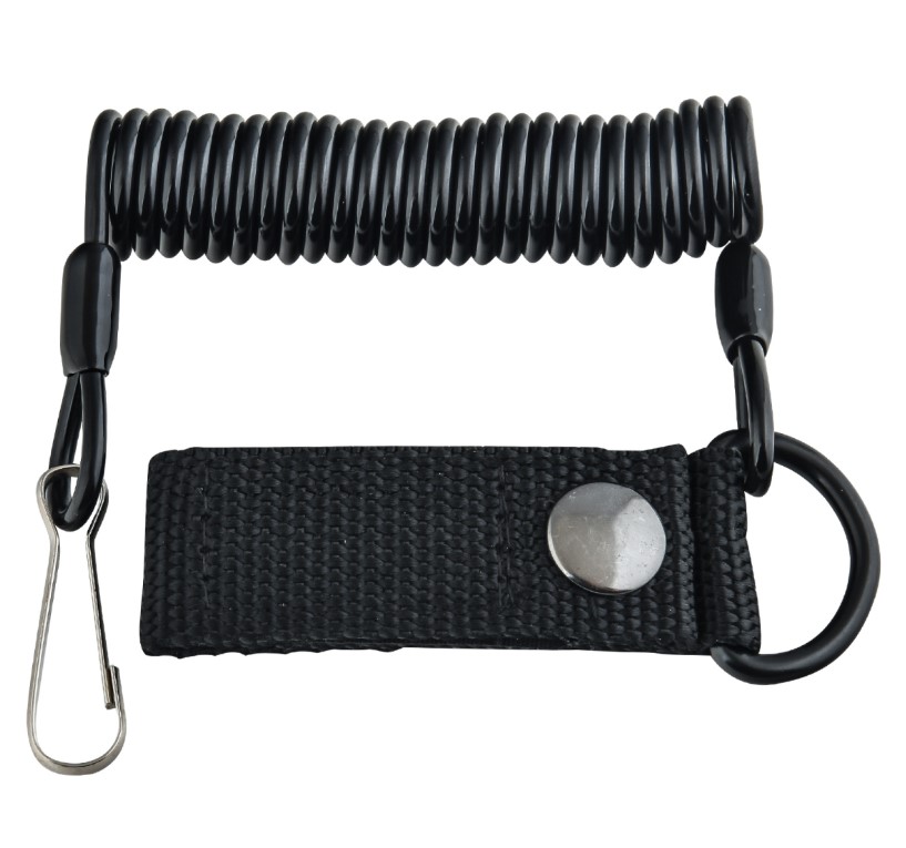 Ремень страховочный витой пистолетный с карабином Военпро