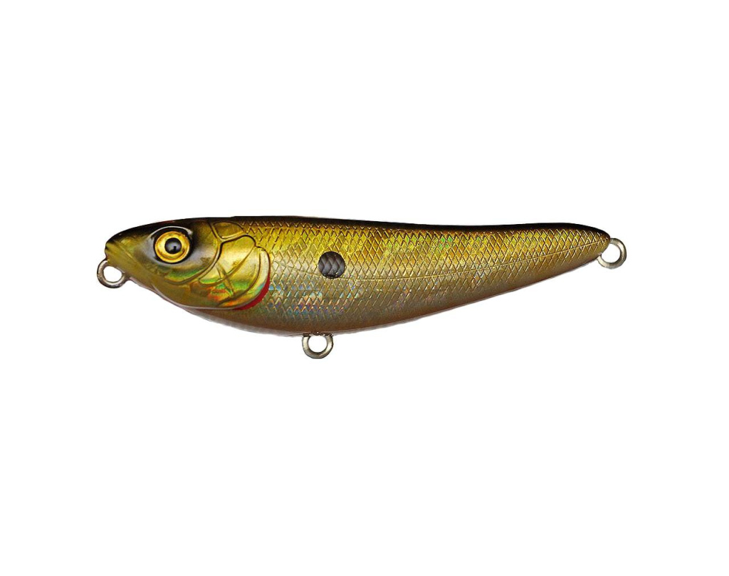 Воблер BONGA W77 поверх 77мм, 8.6г., цв.GTR