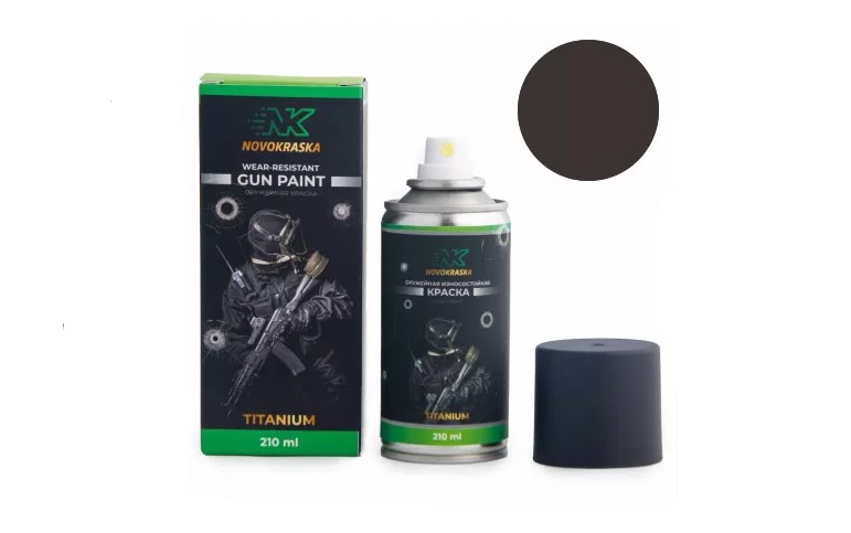 Краска серия Titanium износостойкая Грязно-коричневый 350мл