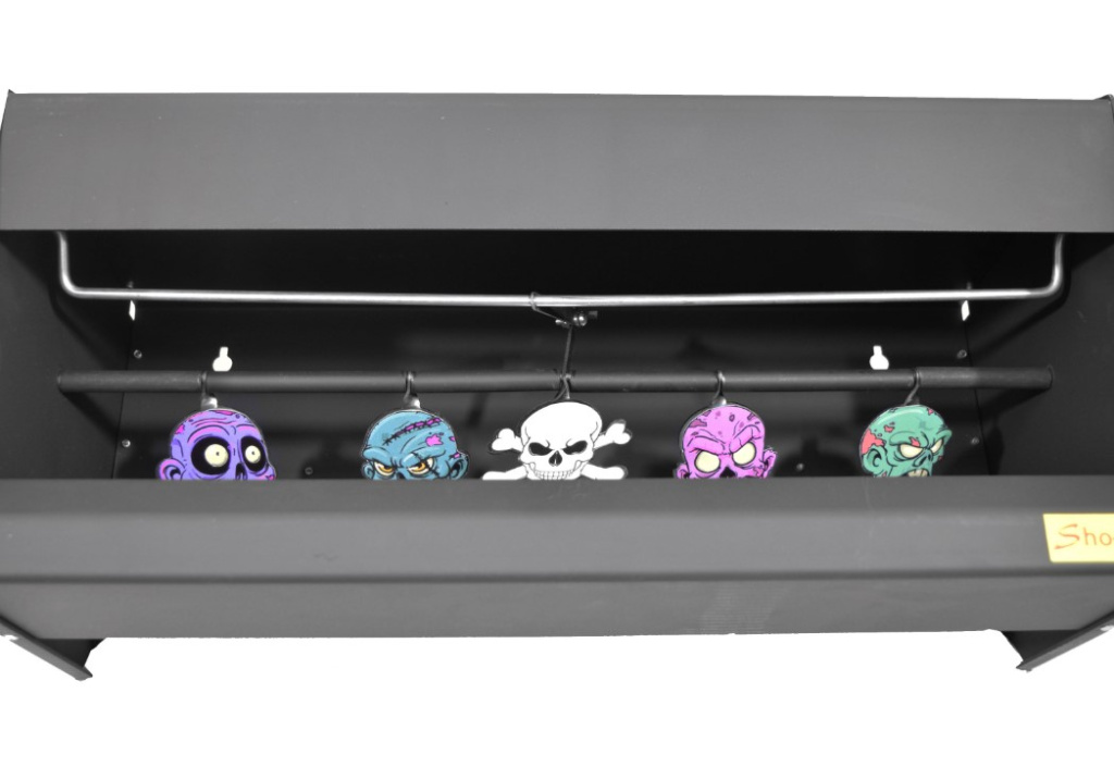 Мишень Shootman автомат с пулеулавливателем Z Зомби металл 2мм (2)