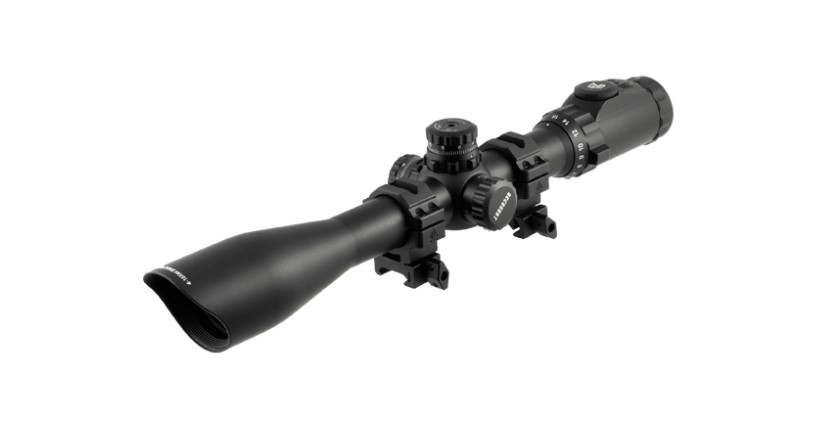 Прицел LEAPERS Accushot Precision 4-16x44 Mil-dot подсветка кольца  /SCP3-U416AOIE/ (1)