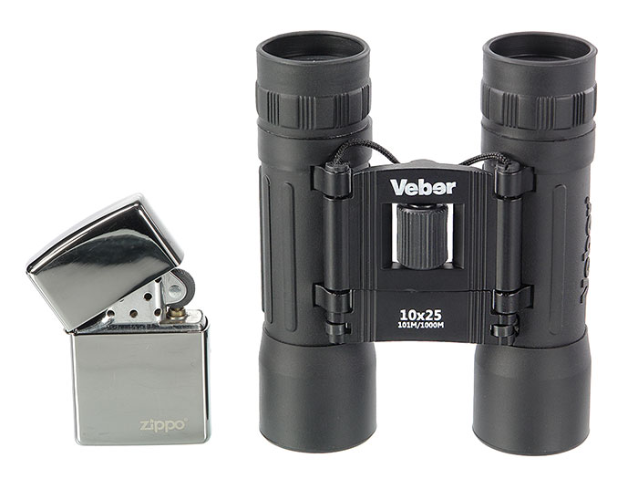 Бинокль Veber Sport БН 10*25 черн. (1)