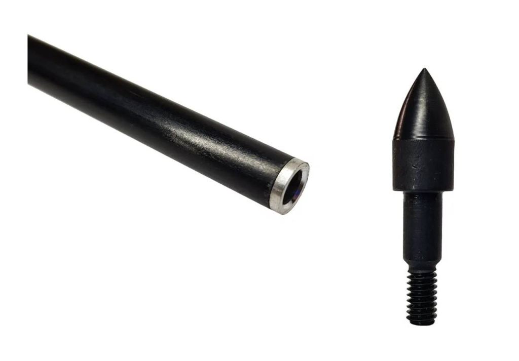 Стрела лучная фибергасовая Centrshot Spark 500 нат. опер. 4