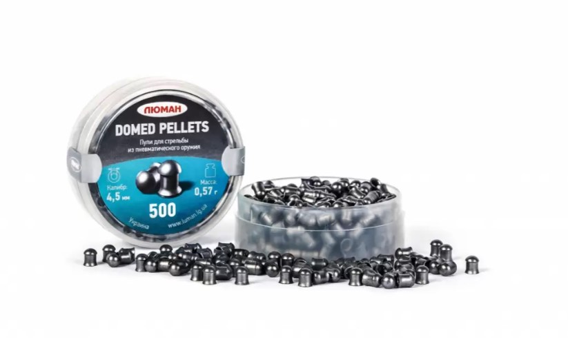 Пуля пневм. Люман 4,5мм Domed pellets 0.57г.(500)/1уп.