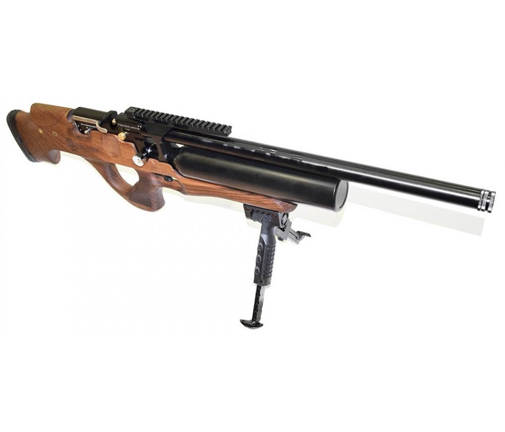 PCP Пневматическая винтовка Puncher maxi 3 k.6,35мм орех Nemesis