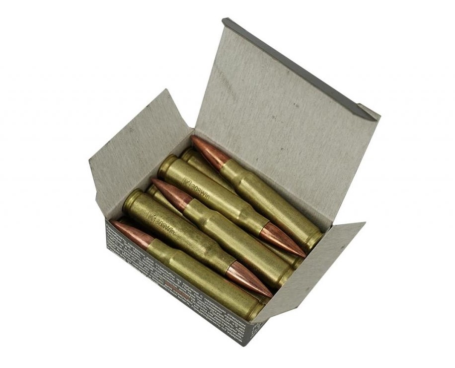 Патрон 7,62х51 (.308W) ОБ 12,8 Купра (Техкрим)/1шт