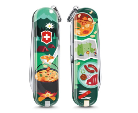 Нож CLASSIC LE2019 Swiss mountain Dinner