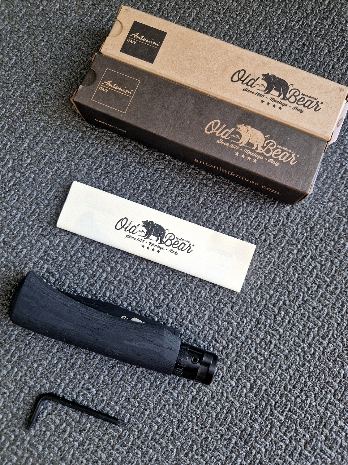 Итальянские складные ножи Old Bear 