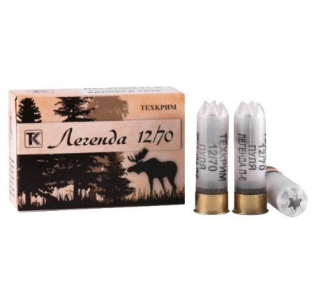 Патрон Техкрим 12/70 пуля Легенда МП-6 1уп/(10)