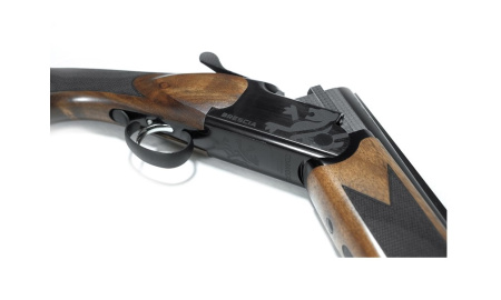 Охот. ружье Kral Brescia Coraggio кал.12/76 орех 5 д/н L=710  черная, стальн. с/к, эжектор