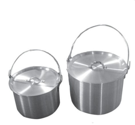 Набор котлов TRAMP алюминиевый с крышкой 4,8л +9л/TRS-085/