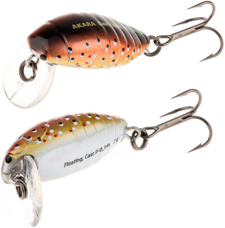Воблер Akara Dorr 30F 2,0 гр. (1/14 oz 1,2 in)  A75/200