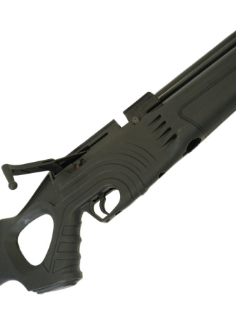 PCP Пневматическая винтовка Hatsan FLASH 101 QE SET k.5.5мм (насос+прицел+сошки+чехол+пульки)