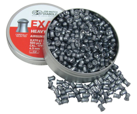 Пуля пневм. JSB Diabolo Exact Heavy 4,5мм 0,67гр (500)/1уп.