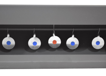 Мишень Shootman автомат с пулеулавливателем Биатлон металл 1,5мм (1)