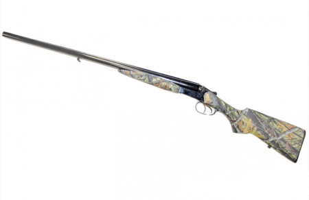 Охот. ружье МР-43 кал.12/70 725мм орех Русич Soft Touch Осенний лес компл.д/чистки