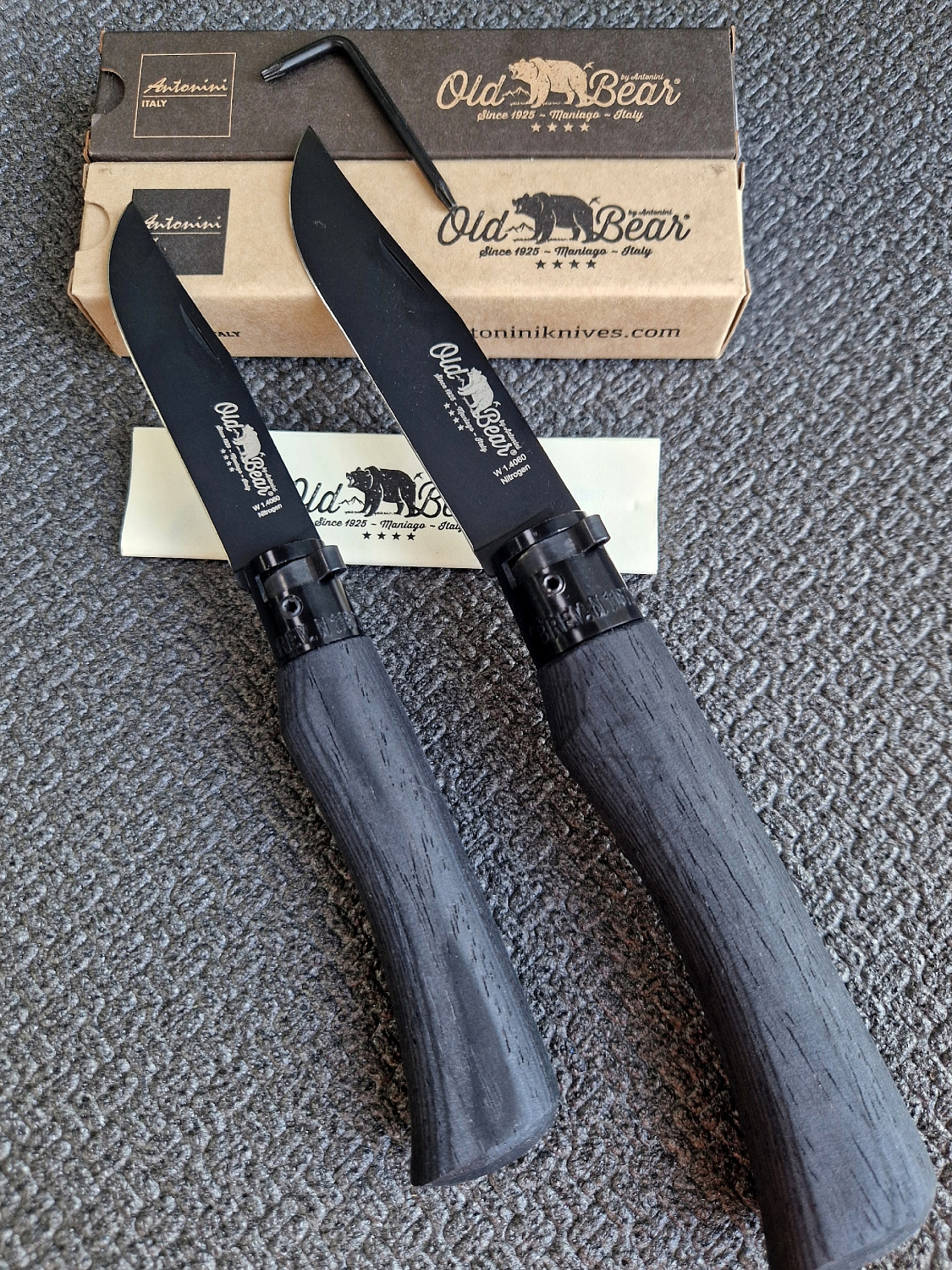 Итальянские складные ножи Old Bear 
