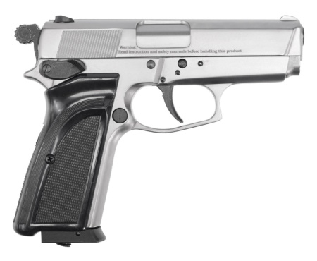 Пневматический пистолет EKOL ES 66 Fume 4,5к никель