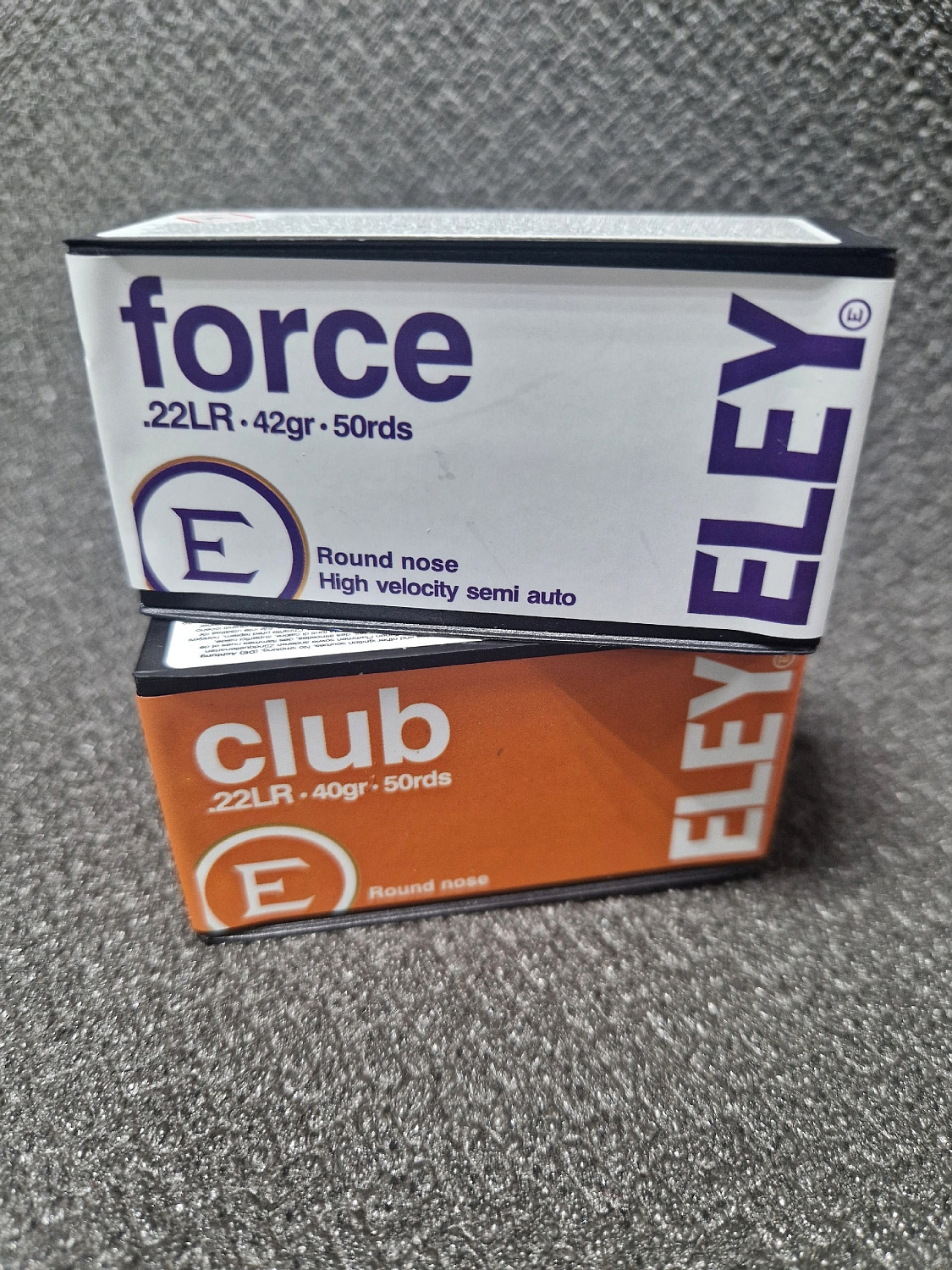 Поступление: патроны .22LR - Club Eley и Force Eley