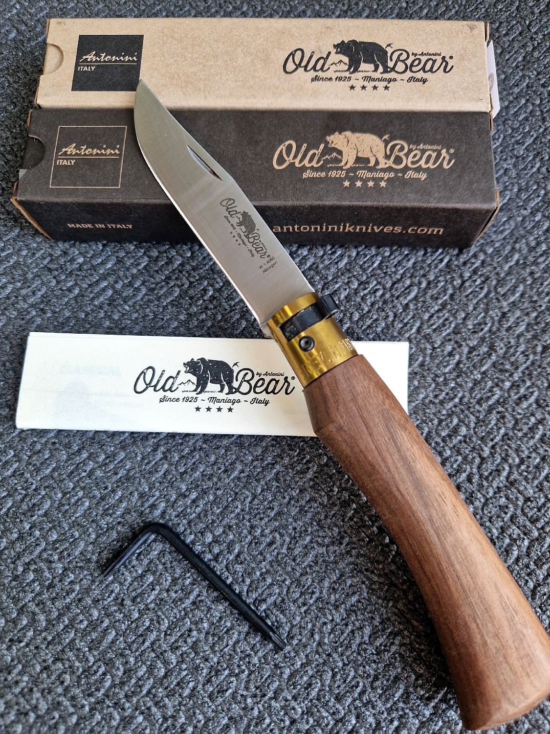 Итальянские складные ножи Old Bear 