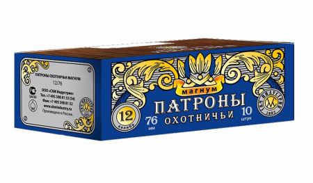 Патрон СКМ 12/76 Магнум 