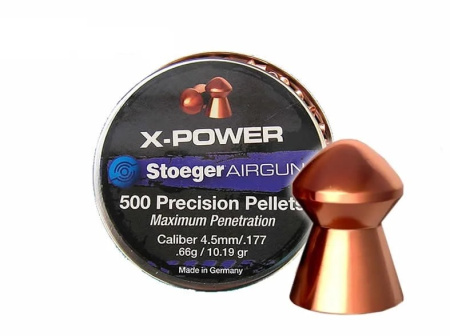 Пуля пневм. Stoeger X-Power 4,5мм (500)/1уп.