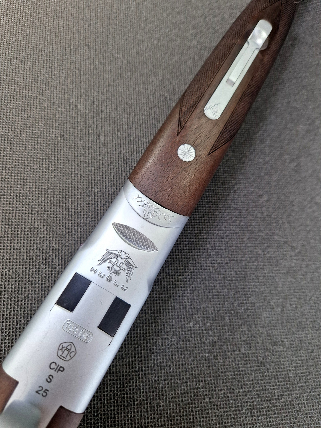 Двустволка HUGLU 103 DE SILVER SAP кал.12/76